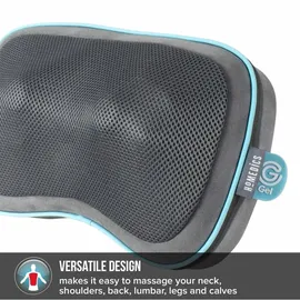 HOMEDICS Shiatsu Massagekissen grau