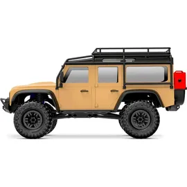 TRAXXAS RC-Auto Land Rover Defender 4WD 1:18 RTR tan (97054-1-TAN)