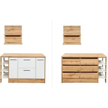 Respekta Kücheninsel Hilde 150 cm Weiß