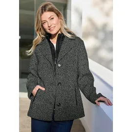 GOLDNER Jacke schwarz / weiß 5XL