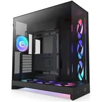 NZXT H9 Flow RGB+ (2025) Black Midi Tower ATX Gaming Gehäuse schwarz Glasfenster
