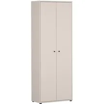Forte Tempra Schuhschrank 73,7 x 197,5 x 34,8 cm Beige