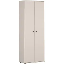 Forte Tempra Schuhschrank 73,7 x 197,5 x 34,8 cm Beige