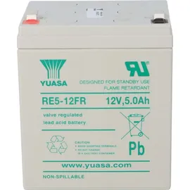 YUASA RE5-12FR 12V 5Ah AGM-Batterie