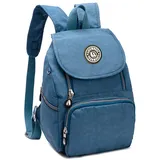 LifeWheel Mini Rucksack Damen Mädchen Klein Wasserdichter Nylon Lässiger Daypacks Reiserucksack Schulrucksack Anti Diebstahl Rucksack