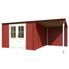 Lasita Maja Gartenhaus Tampa 5,01 x 3,19 m Rot