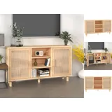 vidaXL Sideboard 105 x 30 x 60 cm braun