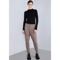 Imperial Bundfaltenhose, lässig geschnitten, beige