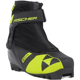 Fischer RC1 JR Combi Kinder Langlaufschuhe Schwarz/Gelb 37