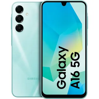 Samsung Galaxy A16 5G Smartphone (16,91 cm/6,7 Zoll, 128 GB Speicherplatz, 50 MP Kamera) grün