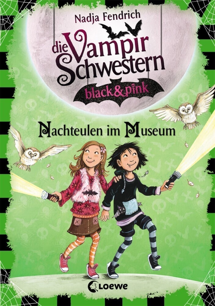 Nachteulen Im Museum / Die Vampirschwestern Black & Pink Bd.6 - Nadja Fendrich  Gebunden