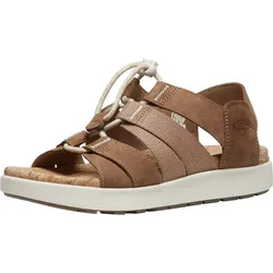 KEEN Damen Sandalen ELLE MIXED STRAP W-TOASTED, TOASTED COCONUT/BIRCH, 38