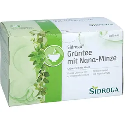 Sidroga Wellness Grüntee m. Nana-Minze Filterb.