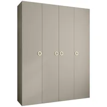 abiks möbel Drehtürenschrank COMO 190 x 245,5 x 50 cm Gold