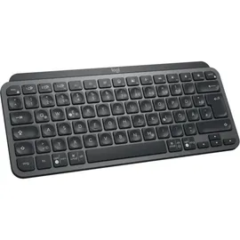 Logitech MX Keys Mini for Business Graphite, schwarz, LEDs weiß, Logi Bolt, USB/Bluetooth, DE (920-010597)