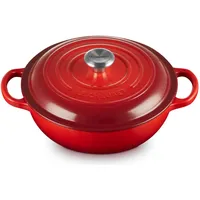 Le Creuset Signature Stew Pot 22 cm kirschrot