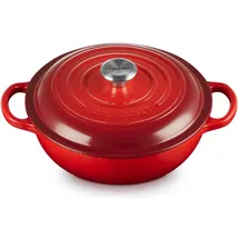Le Creuset Signature Stew Pot 22 cm kirschrot
