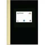 Ursus Geschäftsbuch DIN A4 liniert, schwarz Hardcover 192 Seiten, 1 St.