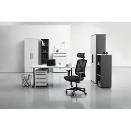 Novel Schreibtisch Hellgrau