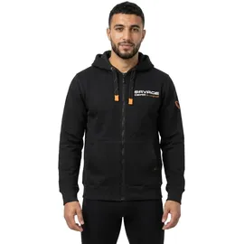 Savage Gear Urban Zip Hoodie Herren Schwarz XL