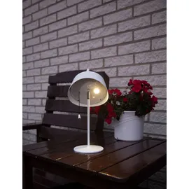 Star Trading LED-Solarlampe-'Cervia', weiss, Kunststoff, - Weiß