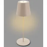 Briloner - Tischlampe Akku Tischleuchte Kabellos Touch höhenverstellbar Akku tauschbar