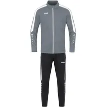 Jako Kinder Trainingsanzug Polyester Power steingrau 128