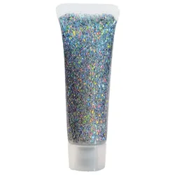 Silbrig-Buntes Glitzer-Gel - OS