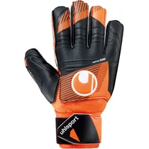 Uhlsport Soft Resist+ Flex Frame Torwarthandschuhe - fluo orange/schwarz/weiß, 7.5