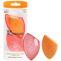 Real Techniques Miracle Complexion Sponge + Case Make-up Schwämme