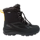 Jack Wolfskin Unisex Kinder Vojo Shell Xt Texapore Mid K, Black / Burly Yellow Xt, 37 EU - 37 EU