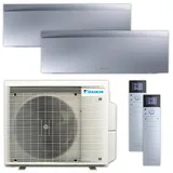 Daikin Klimagerät 2MXM50A9 + FTXJ25AS / FTXJ25AS silberfarben