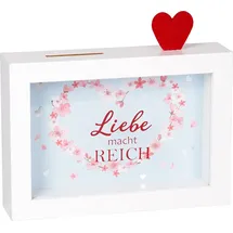 Die Spiegelburg Spiegelburg Spardose mit Bilderrahmen Just Married