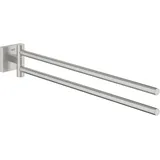 Grohe Start Cube Doppel-Handtuchhalter, schwenkbar,