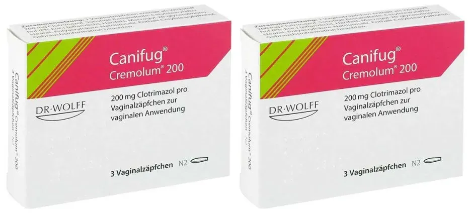 Canifug Cremolum 200 Vaginalsuppositorien