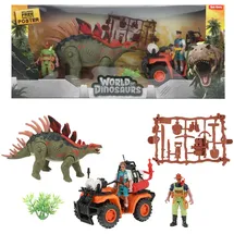 Toi-Toys oi-Toys WORLD OF DINOSAURS Dino + Quad Spielset