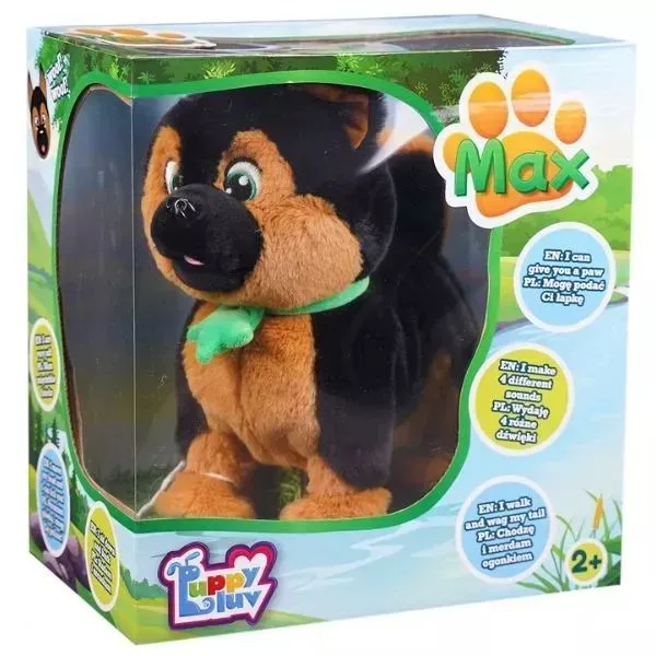 Interaktiver Plüschhund - Max