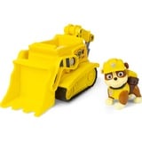 PAW PATROL Auswahl Einsatzfahrzeuge | Basic Fahrzeuge mit Spielfiguren, Figur:Rubble