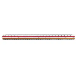 rotring Dreikantmaßstab Typ 1 30,0 cm, weiß