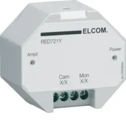 Elcom RED721Y Video-Verstärker 2Draht Bus System UP