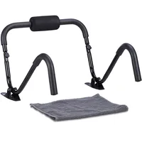 Relaxdays Bauchtrainer schwarz