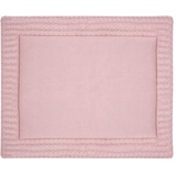 KINDSGUT Krabbeldecke, KINDSGUT, Spiel-Decke, Baby, rosa, für drinnen und draußen, weiche Spiel-Decke, unisex, getestet, umweltfreundlich rosa