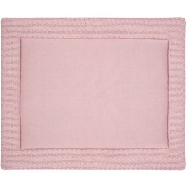 KINDSGUT Krabbeldecke, KINDSGUT, Spiel-Decke, Baby, rosa, für drinnen und draußen, weiche Spiel-Decke, unisex, getestet, umweltfreundlich rosa