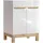 Lomadox Lomado Waschbeckenschrank, Weiß, Holzwerkstoff, 60x85x45 cm, Badezimmer, Badezimmerschränke, Waschbeckenunterschränke