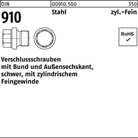 Hörger & Geßler Verschlußschraube DIN 910 Bund/Außen-6-kt M48x 1,5