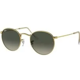Ray-Ban RB3447 Unisex-Sonnenbrille Vollrand rund Metall-Gestell, gold