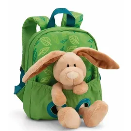 NICI Rucksack mit Waschbär 25cm - Kindergartenrucksack Mädchen & Jungen - Weicher Rückenbereich & verstellbare Gurte - 49845