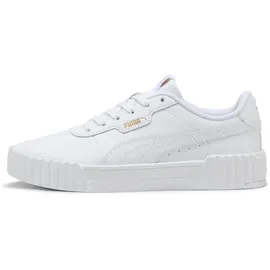 Puma Carina 3.0 Damen Weiß/Gold 38,5