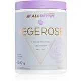 Allnutrition Alldeynn Vegerose veganes Protein mit Probiotika Geschmack Salted Caramel 500 g