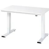 Rau Werktisch adlatus 300 elektrisch höhenverstellbar EGB-Arbeitsplatte mit Melaminharzbeschichtung (volumenleitfaehig) 1250 mm x 800 mm